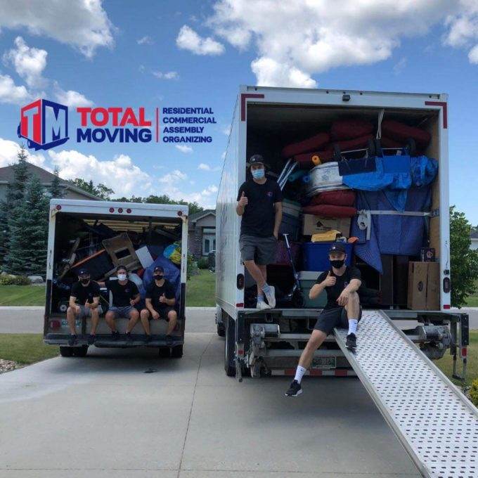 Total Moving Winnipeg will help with preparing your furniture