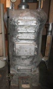 80 yr old cast boiler web
