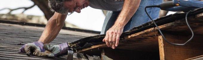 Home Maintenance includes checking the roof