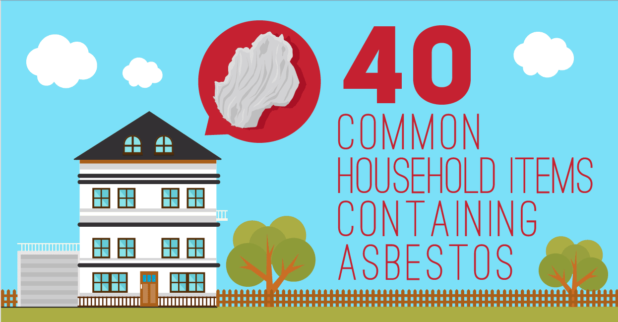 40 Common Household Items Potentially Containing Asbestos – Infographic