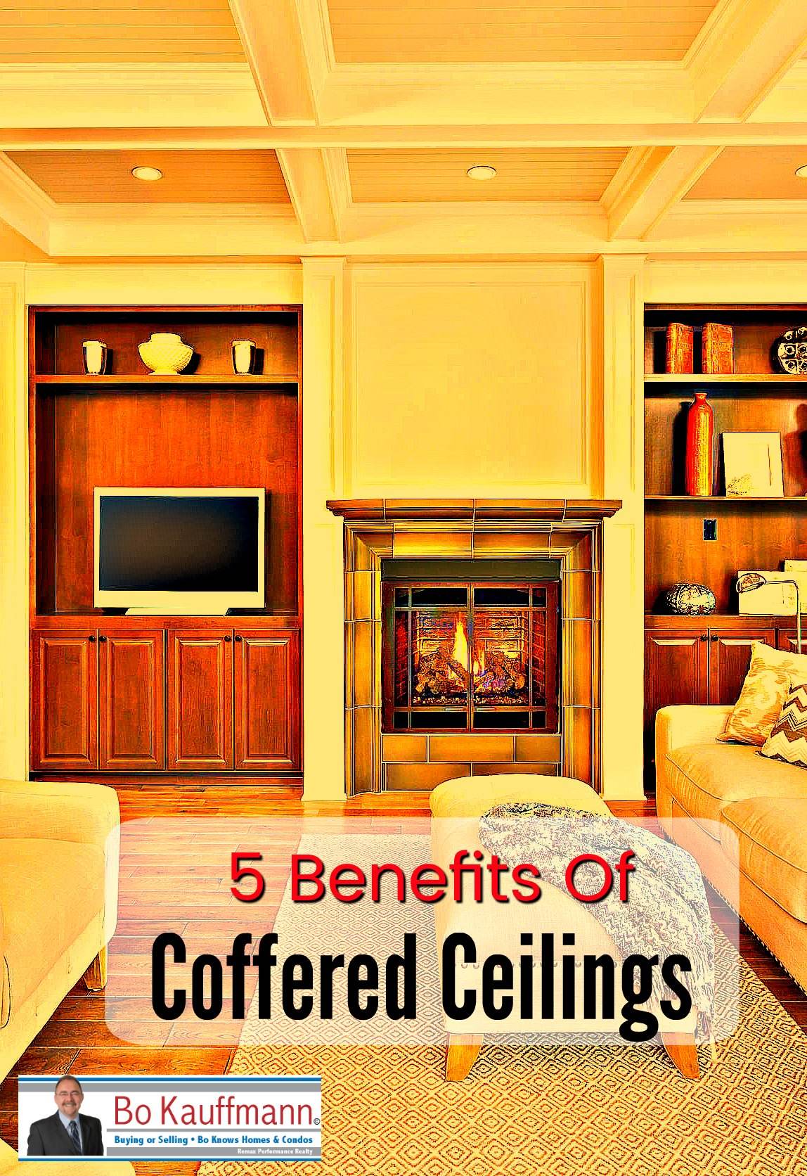 Coffered Ceilings – 5 Undeniable Benefits Of Installing Coffered Ceilings – Infographic