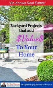 Backyard Renovation Projects | Add Value to your home with these backyard projects | Extend your home living space | #CurbAppeal #Backyard #Renovations #Oasis