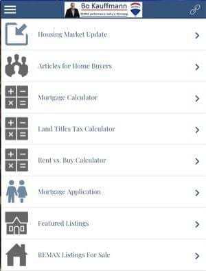 Home buyer real estate apps