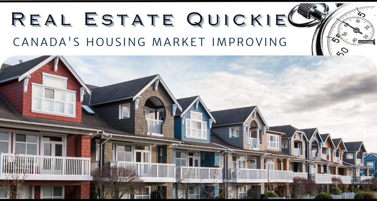 Canadian Housing Market Picking Up Speed