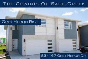 Grey Heron Rise Condos of Sage Creek